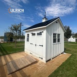 10x12 Heritage Shed | Board & Batten Siding | Cupola