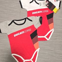 Ducati Baby Onesie Set -9m-