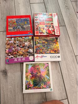 5 open box puzzles