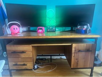 Modern Wood Desk