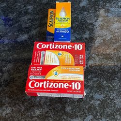 Lot of Hydrocortisone Anti-Itch Products