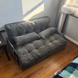 📣 FOR SALE: Adjustable Floor Sofa Couch – Dark Grey (Double Size)