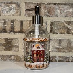 Christmas soap pump Nostalgia