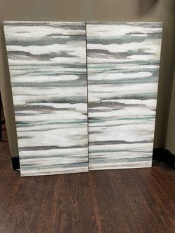 Dynamic Duo - Abstract Wall Portraits!