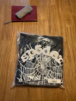 Black og web sp5der hoodie
