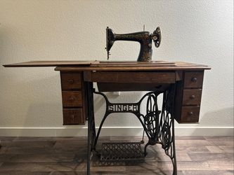 Antique singer swing machine