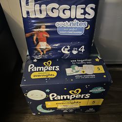 Diapers Size 4 & 5