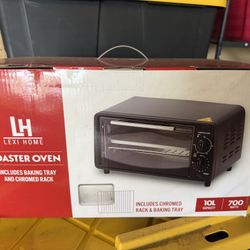 Toaster Oven With Baking Tray 10L Capacity 700 Watts 