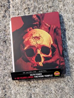 28 Years Later: The Bone Temple Steelbook 4K UHD disc + 4K code