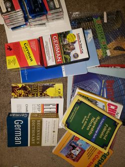 Lot Of German Language And Study Books