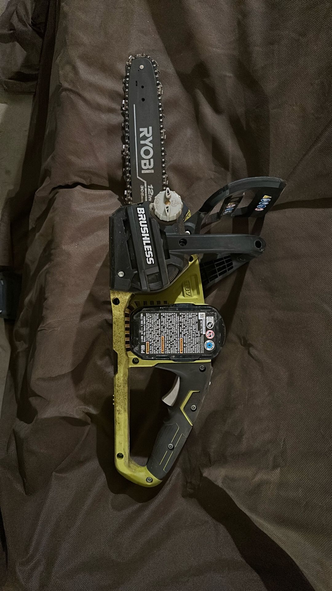 EV RYOBI CHAINSAW