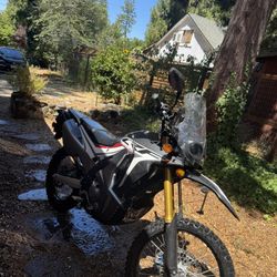 2018 Honda Crf250rally with Abs 
