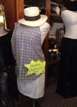 Apron and bag. Holders sets