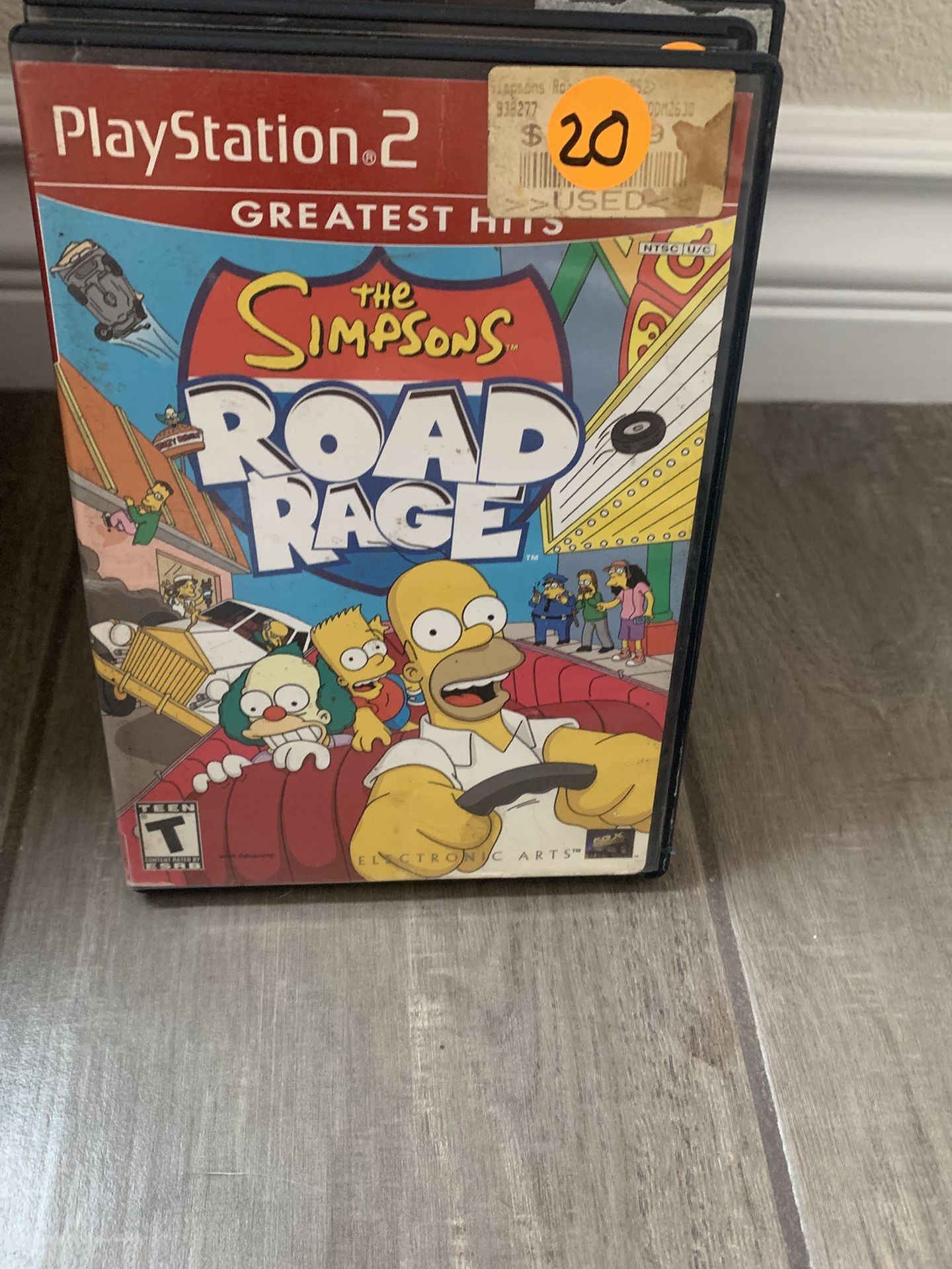 Simpsons Road Rage Ps2