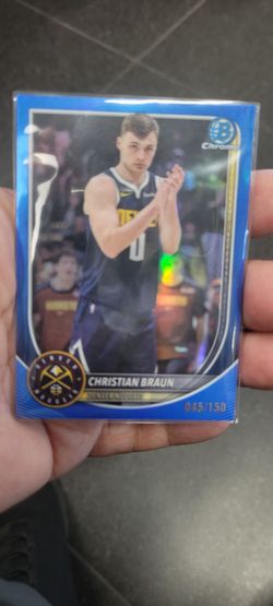 Christian Braun Bowman Chrome Blue Refractor 045/150