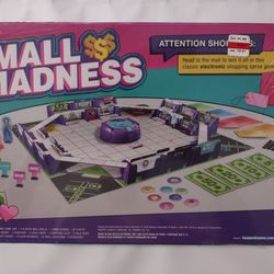 Mall Madness The Classic Shopping Spree Board Game for Kids and Family Ages 9 and Up, 2-4 Players


