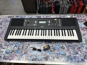 Yamaha PSR-E373 Portable 61 Key Keyboard 
