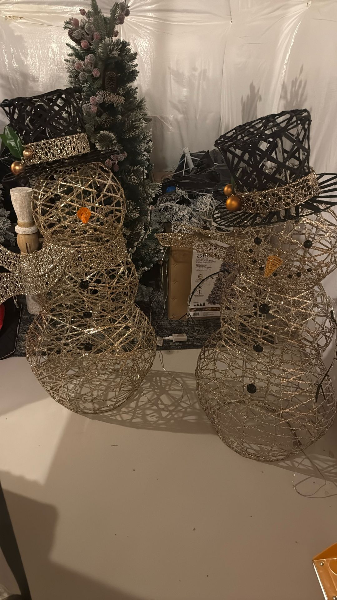 Indoor/outdoor Lighted  Snowman