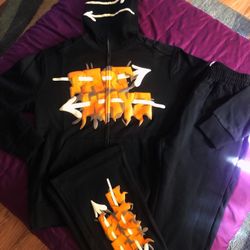 Newly Custom Stacked Pant Jogger Set