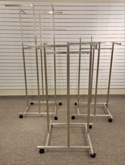 4 ways clothing racks $65 each