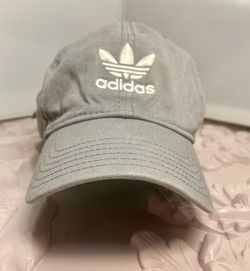 Adidas 2022 Light Gray Embroidered Logo And Adjustable Ball Cap