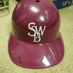 Vintage Scranton Wilkes-Barre SWB Red Barons Rail Riders  Helmet
