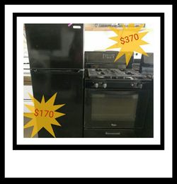 Refrigedor y estufa