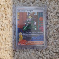 Lieutenant Surge's Bargain Mega Evolution SIR