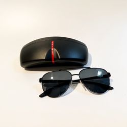 Prada Linea Rossa Aviator Sunglasses