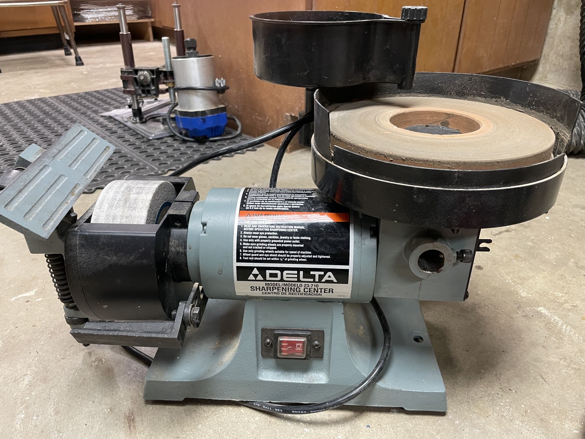 Delta 23-710 Tool Sharpening Center For Planers, Chisels, Anything
