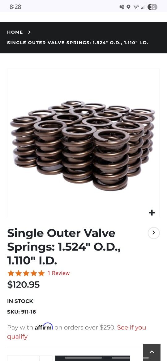 Valve Springs 