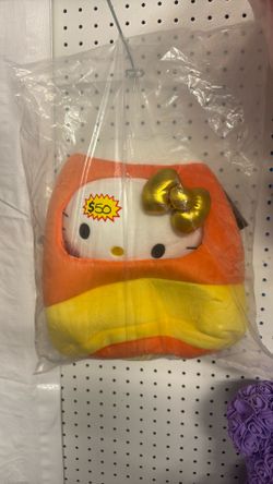 Hello Kitty Halloween Plush - Candy Corn