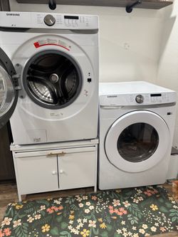 Samsung Front Load Washer and Dryer Set