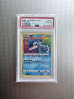Kyogre Shining Fates PSA 10 Pokemon Card