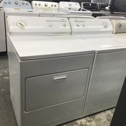 Kenmore Washer And Dryer Set. 1 year Warranty 