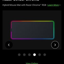 Razor Strider Chroma Mouse Pad