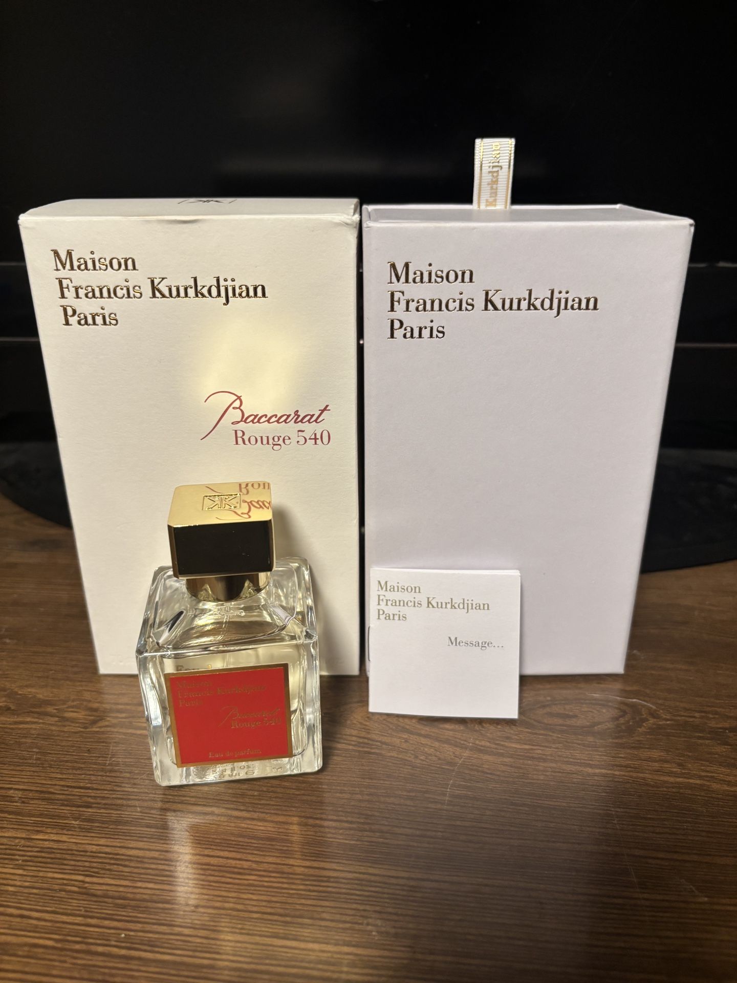 Baccarat Rouge 540 White