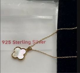 Clover pendant necklace 925