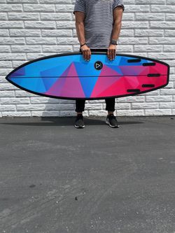Used Surfboard Thruster Quad