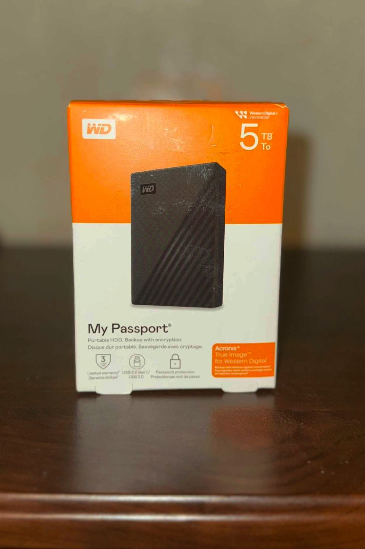 Western Digital 5 TB Hard Drive 