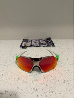 Green Oakley EVZero Sunglasses