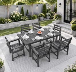 Brand new patio outdoor dining table set