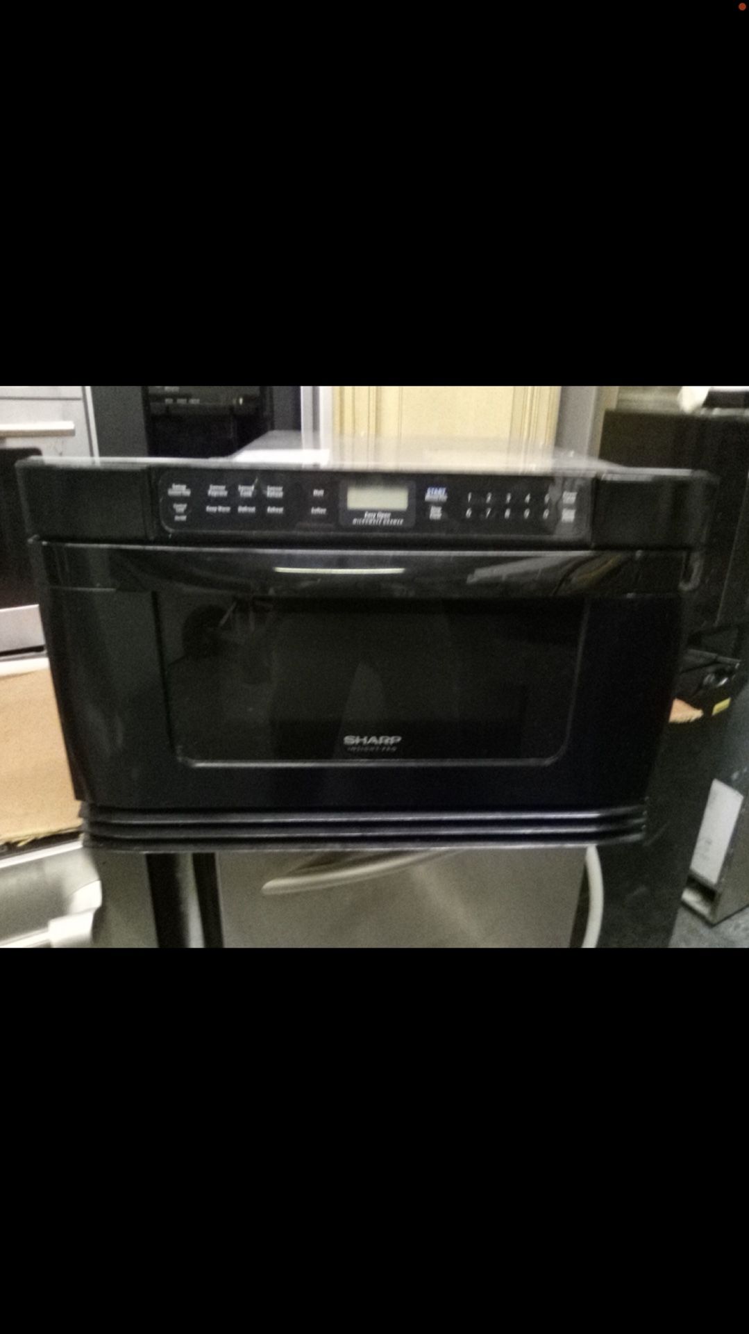 Sharp Drawer Style Microwave