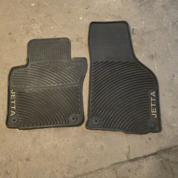 Genuine VW Jetta MK6 Rugged Floor Mats Rubber
