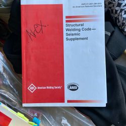 AWS D1.8 Seismic Welding Code Book 