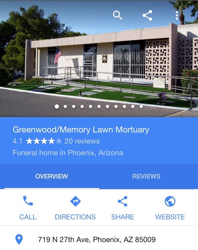 Burial plot for sale w/ two spaces located at greenwood memory lawn mortuary
