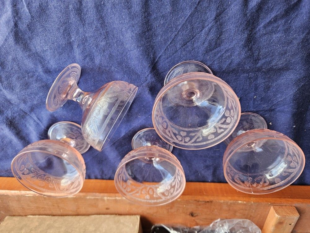 Pink Depression Glass