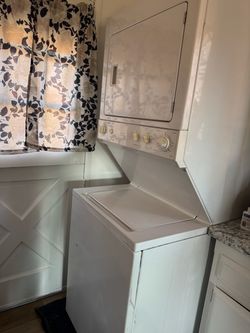 GE dual Washer Dryer