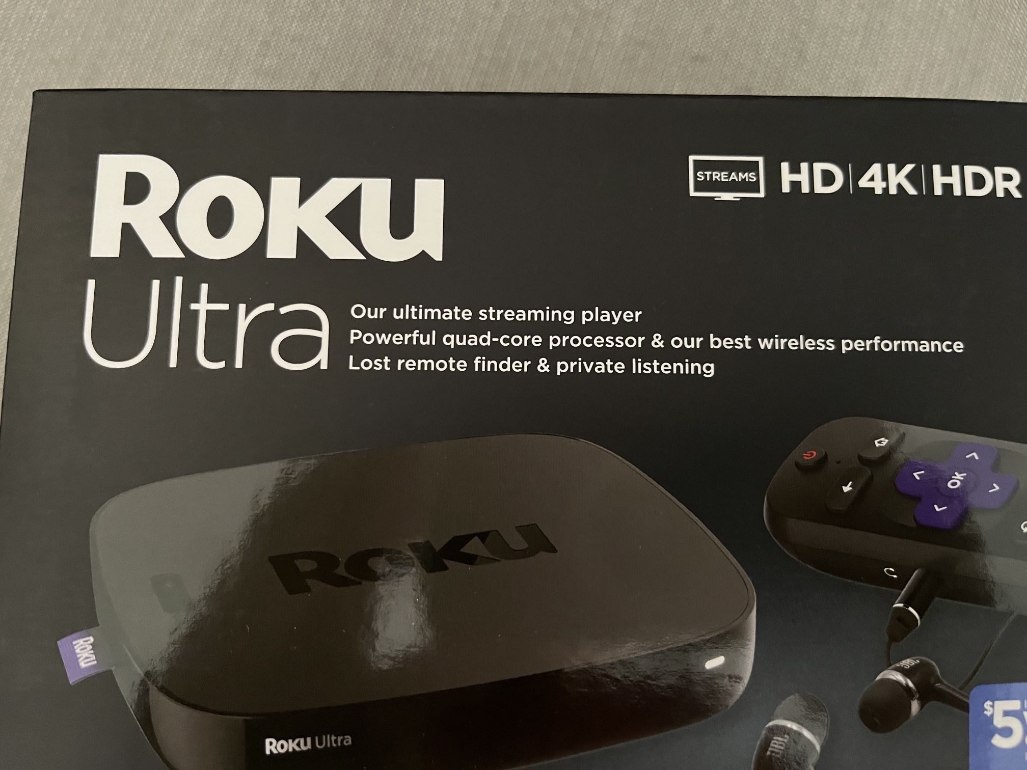 Roku Ultra 4K HDR Like new