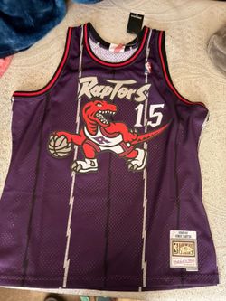 Mitchell & Ness Vince Carter 1998-99 Toronto Raptors Hardwood Classics Swingman Jersey